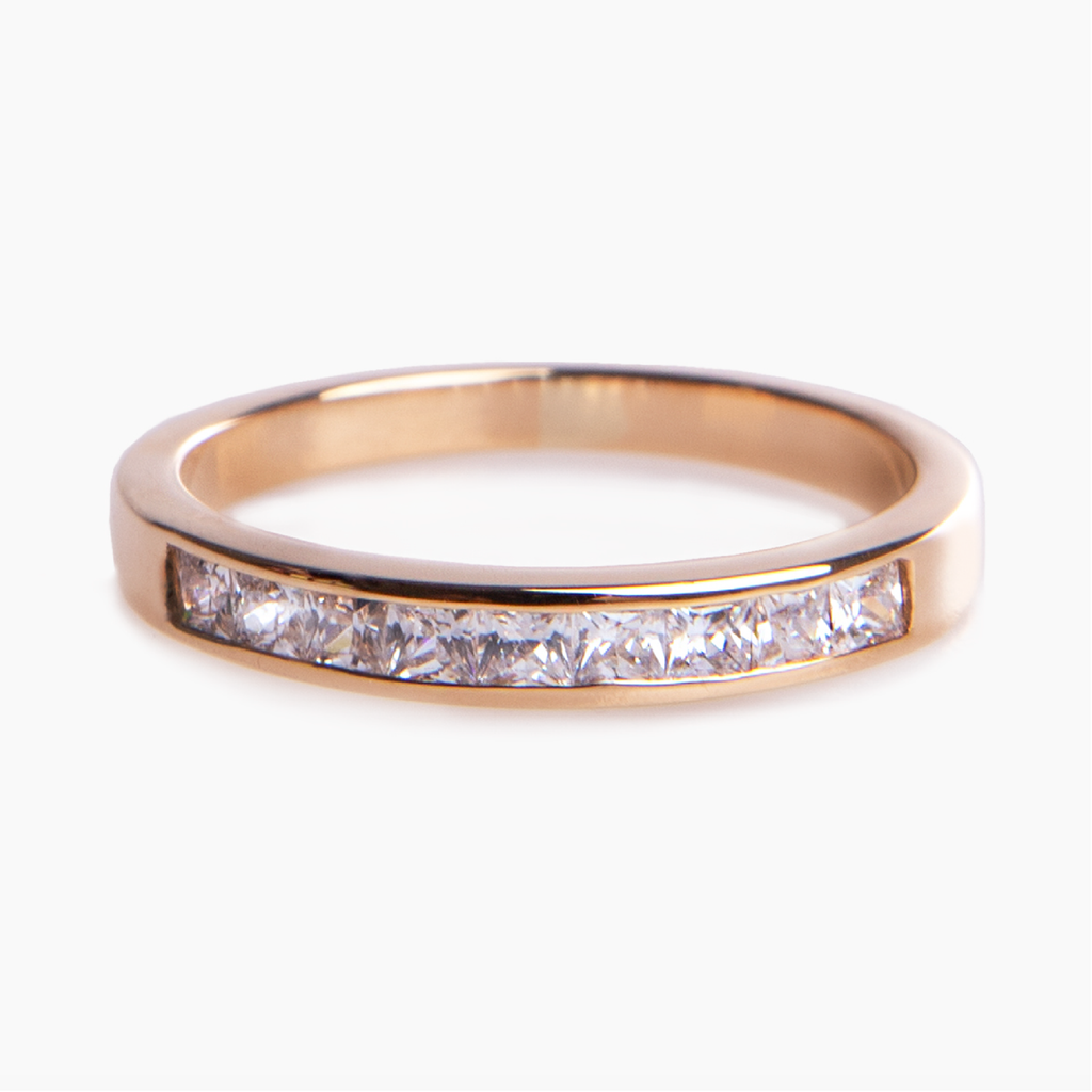anillo de oro 18k con diamantes harmonia diamond