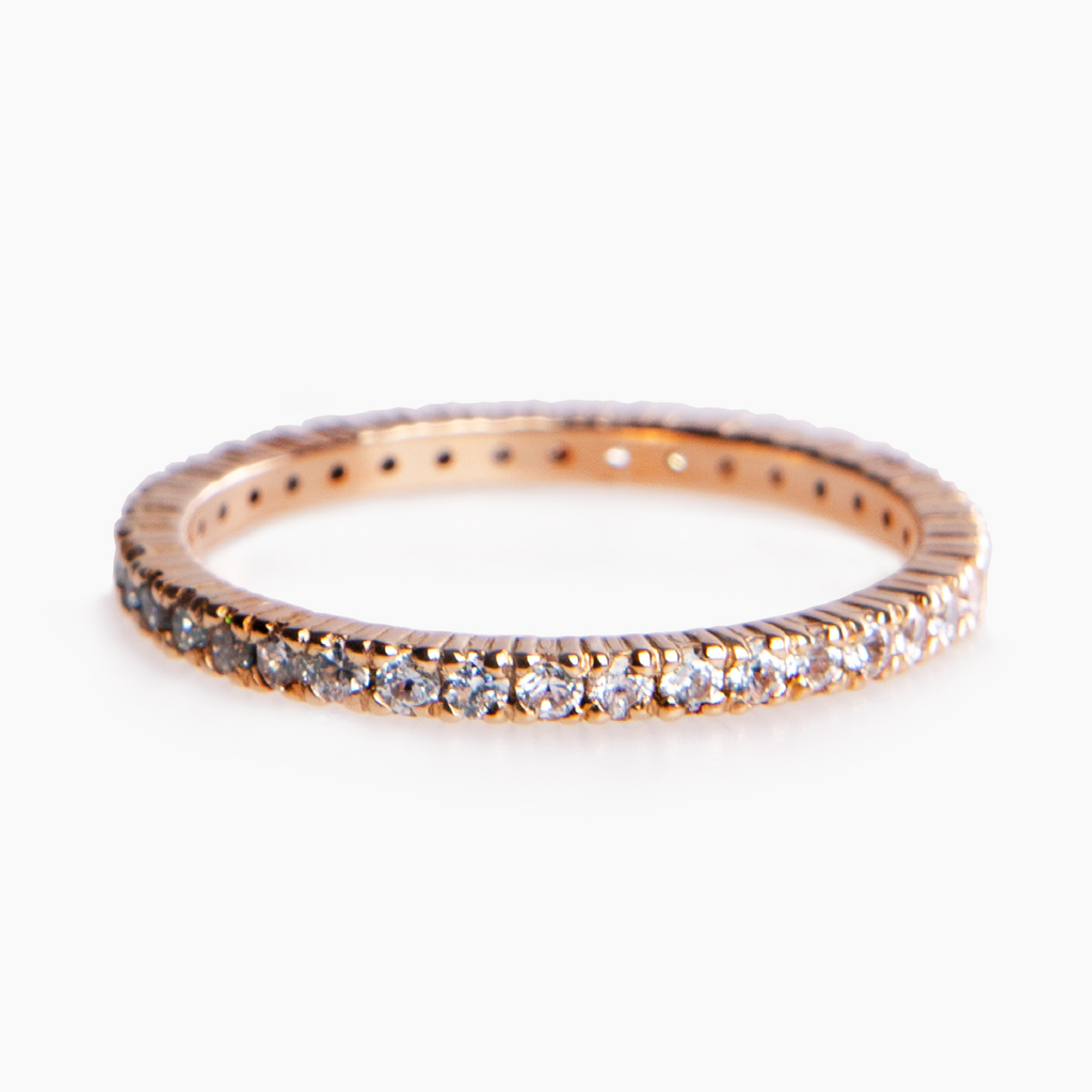 anillo de oro 18k amour