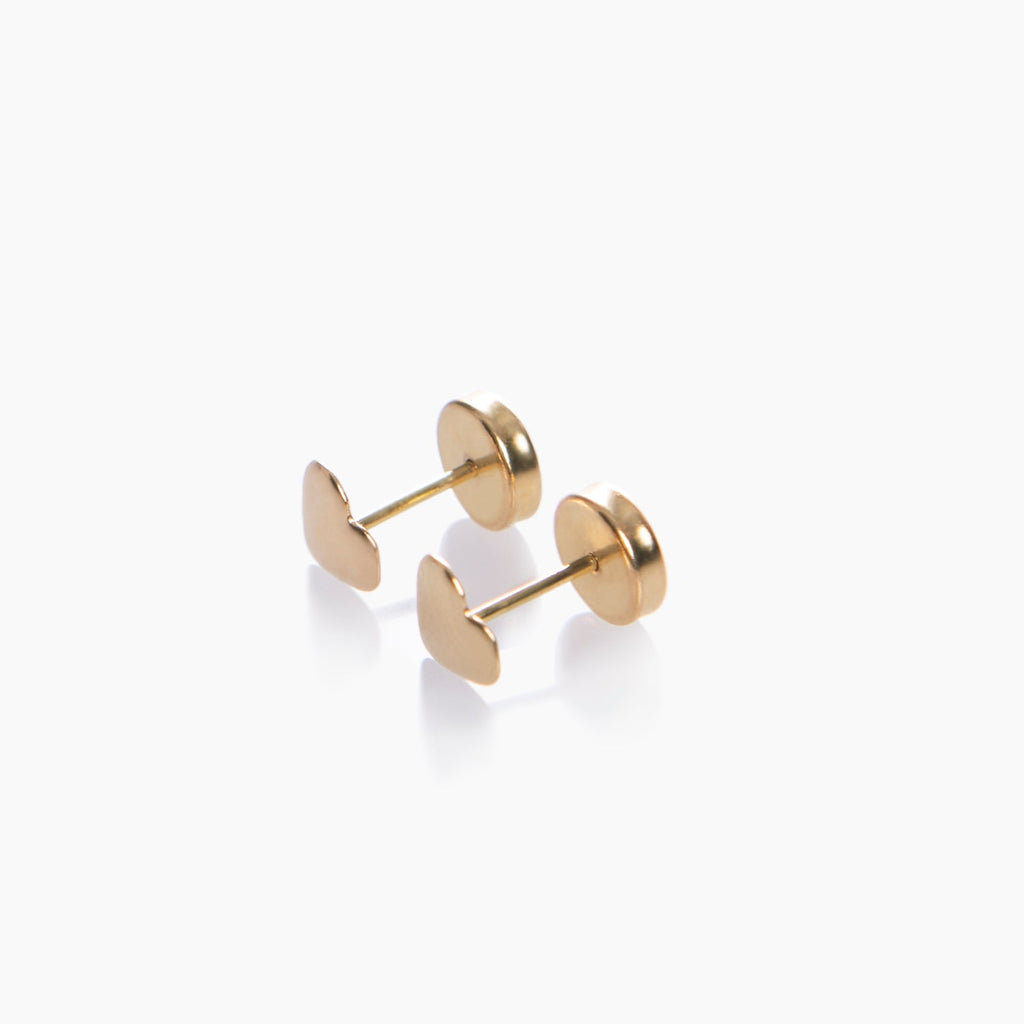 aros abridores en oro 18k luci