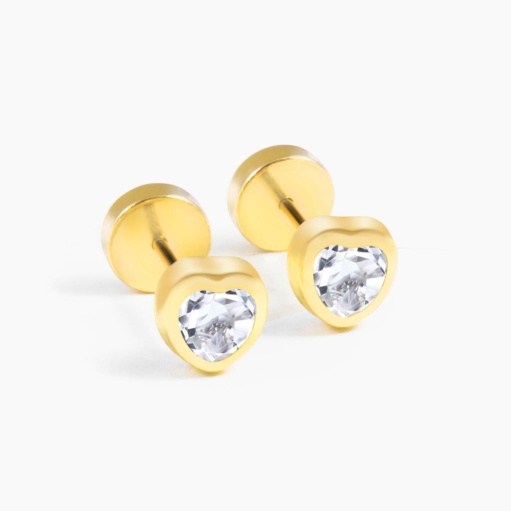 aros abridores en oro 18k luci