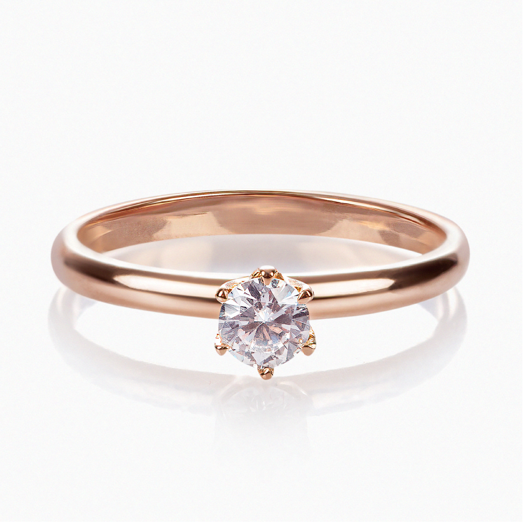 anillo de oro 18k acilia
