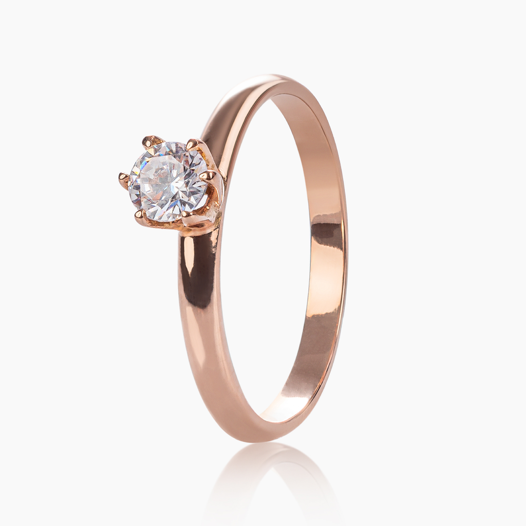 anillo de oro 18k acilia