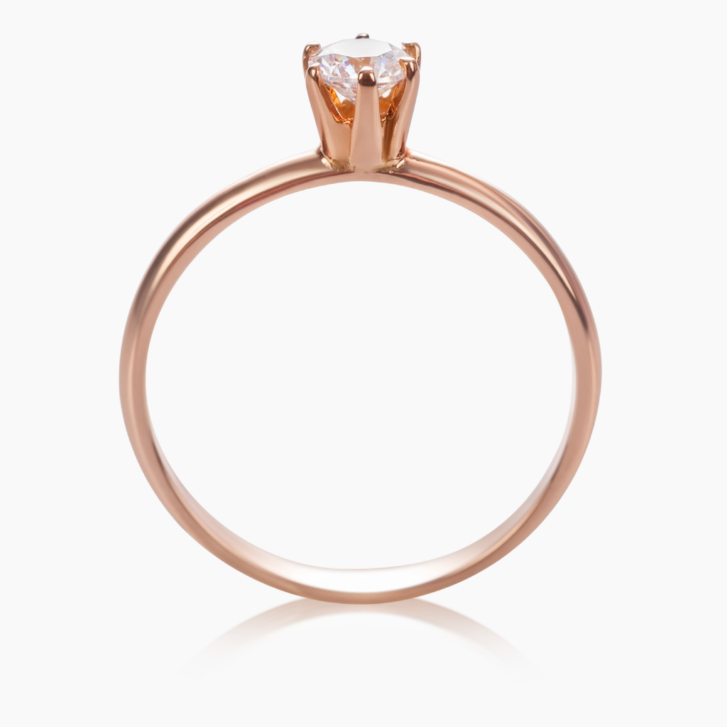 anillo de oro 18k acilia