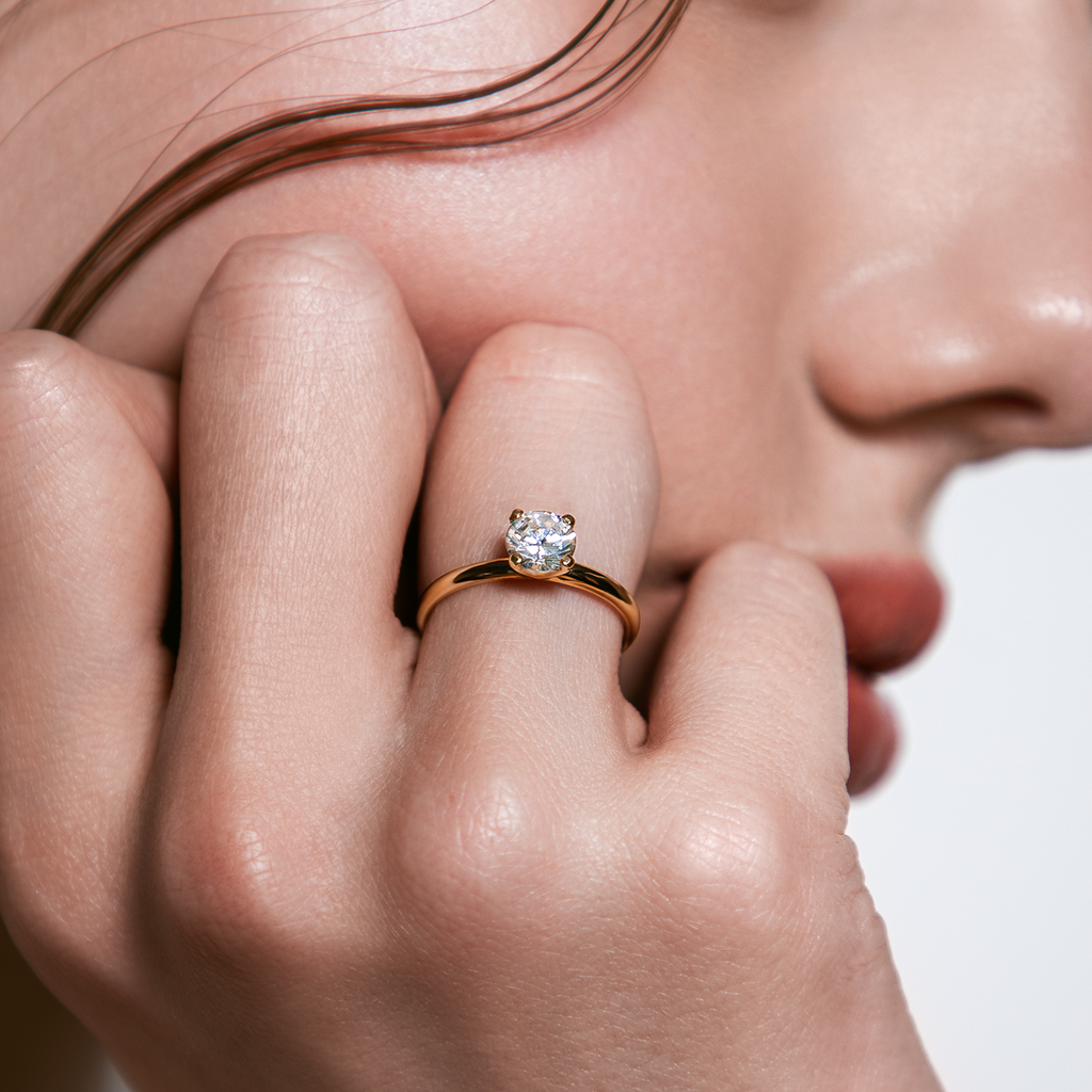 anillo de oro 18k acilia antique