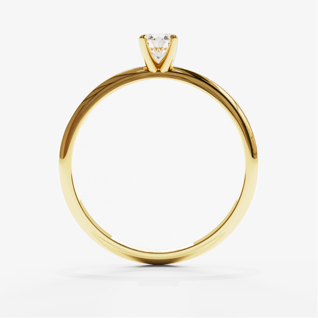 anillo de oro 18k acilia antique