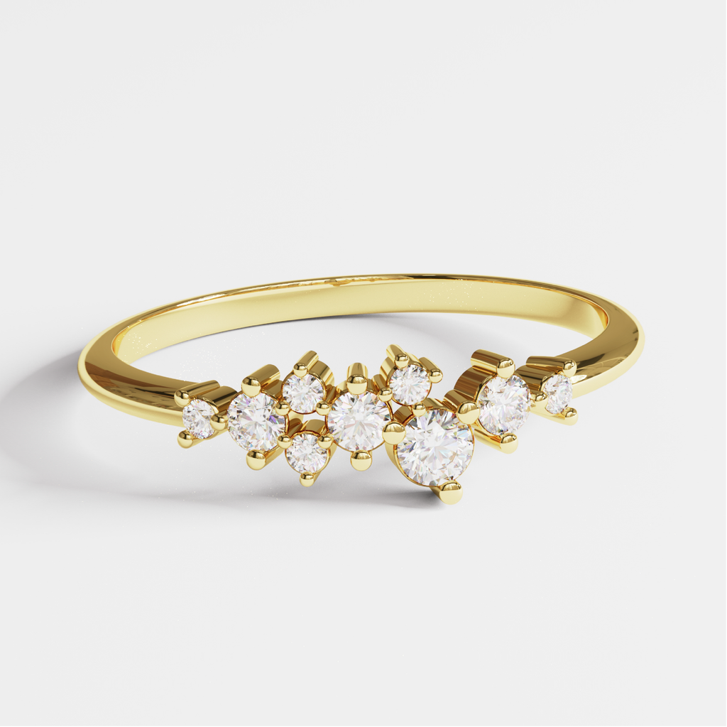 anillo de oro 18k australis