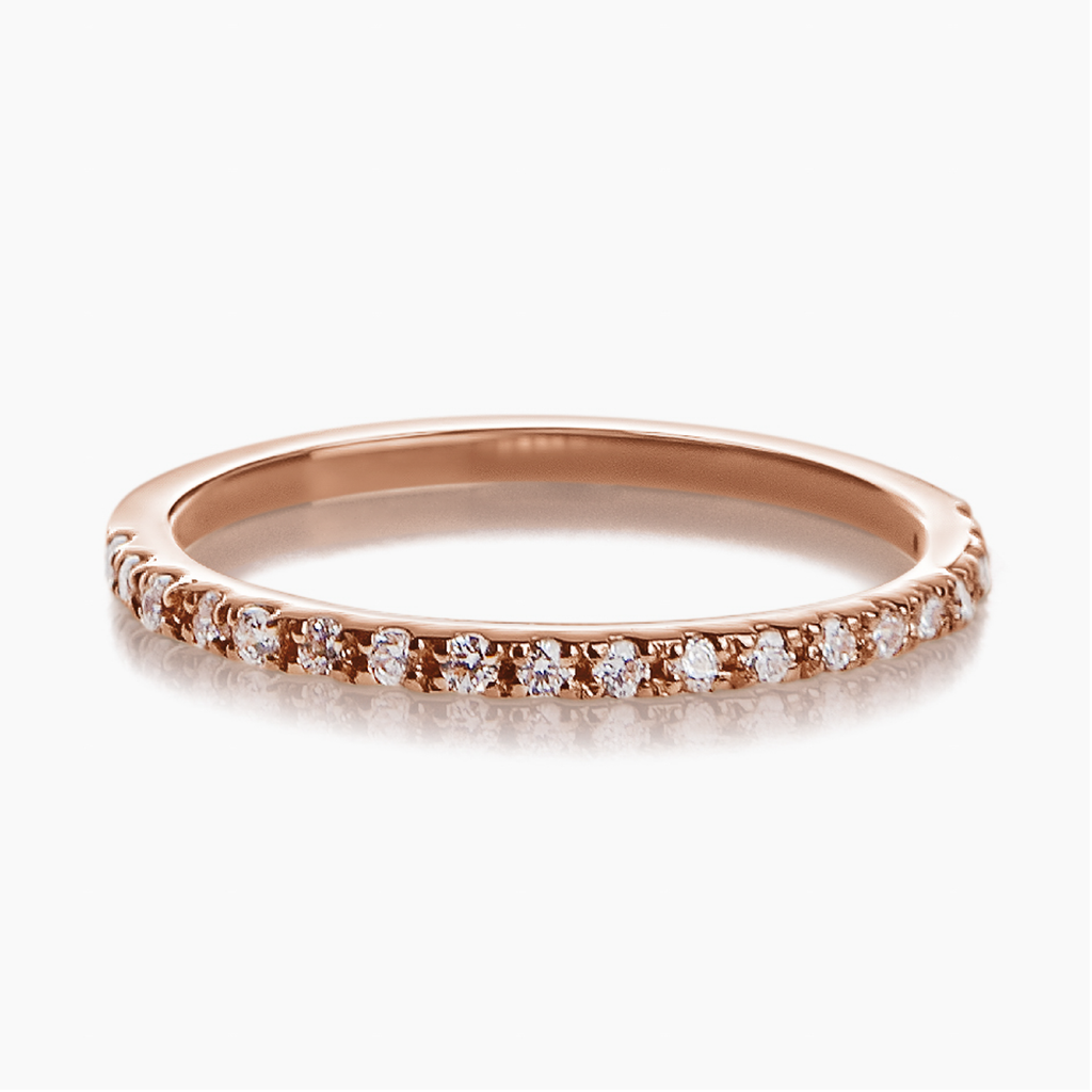 anillo de oro 18k con diamantes helena diamond