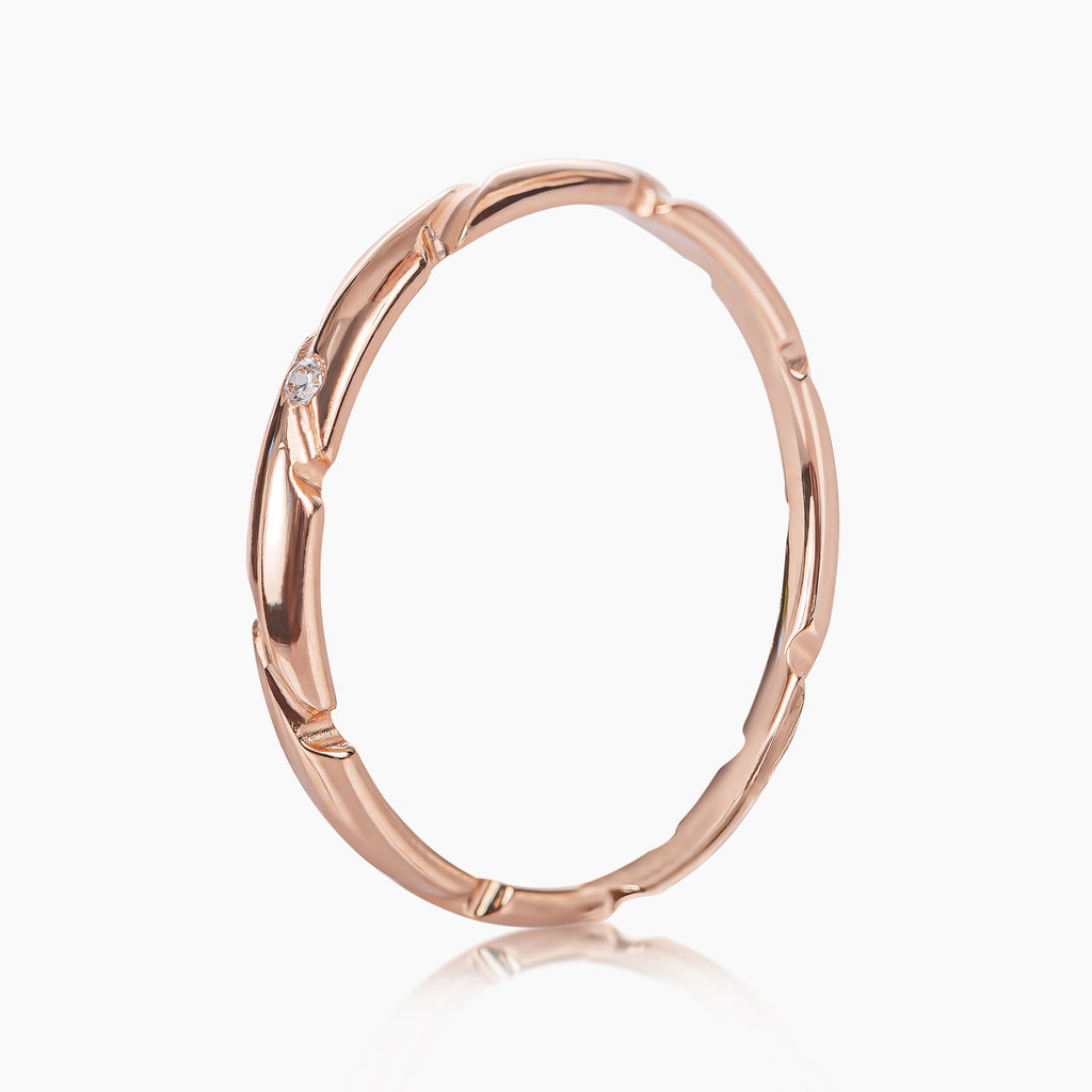 2 mm alianza sena rosa 3