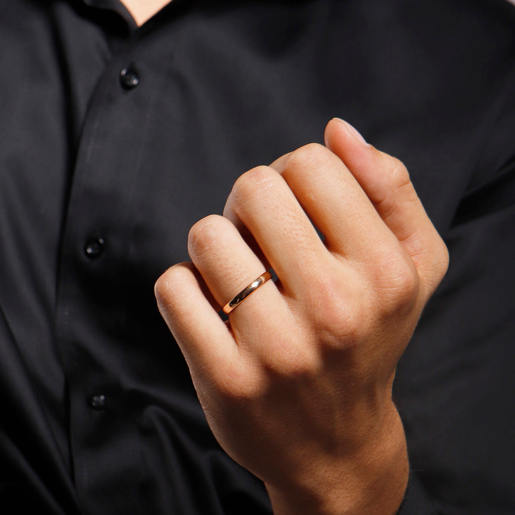 alianza de oro 18k verona 2,5