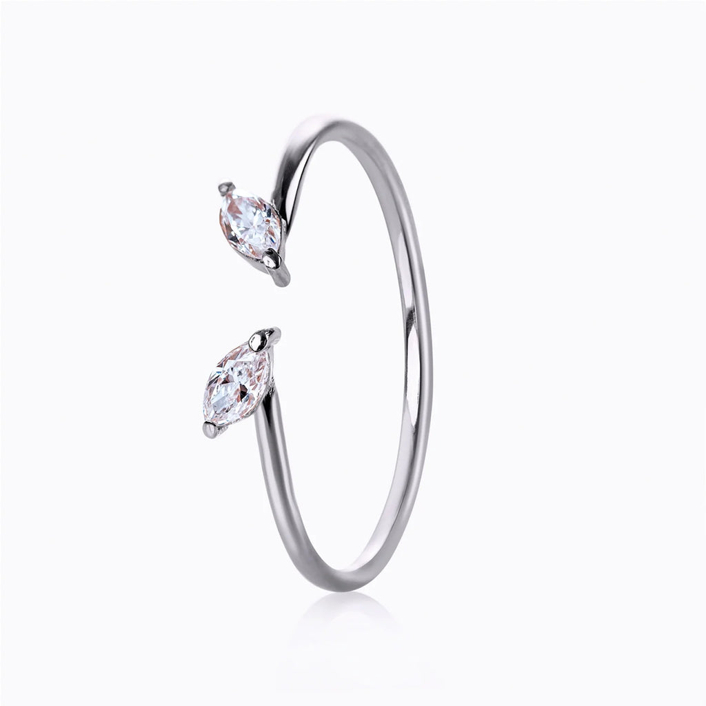 anillo de oro 18k con diamante alexia diamond