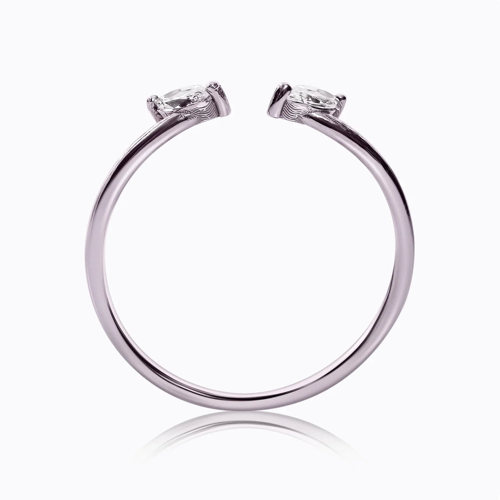 anillo de oro 18k con diamante alexia diamond