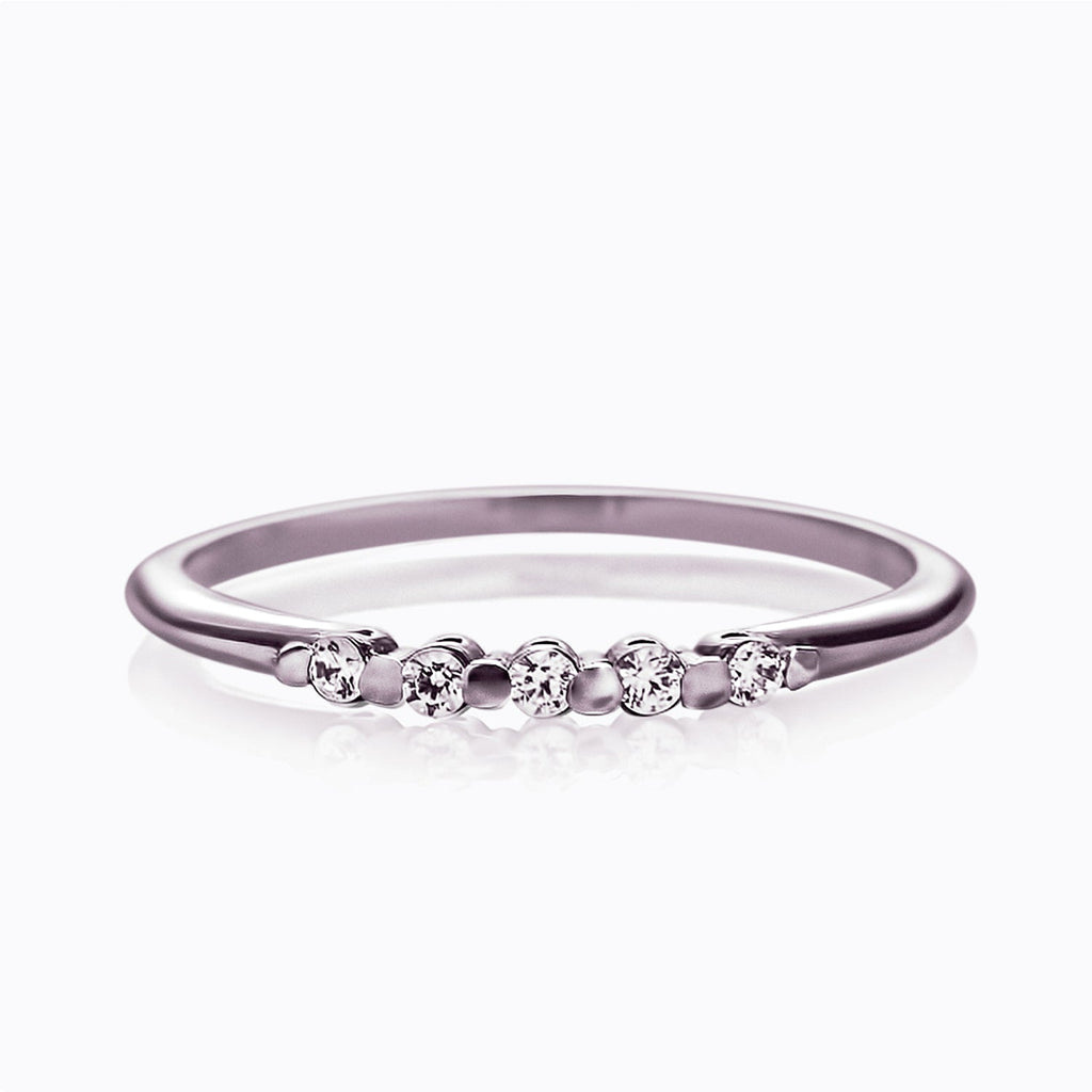 anillo de oro 18k con diamante belle diamond